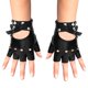 thumbnail image 1 of Guantes de piel sintética Skeleteen Fingerless para mujeres y niños, 1 of 6