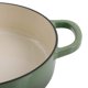 thumbnail image 4 of Braiser Crock-Pot de hierro fundido esmaltado artesanal, 5 litros con tapa, color pistacho, 4 of 6
