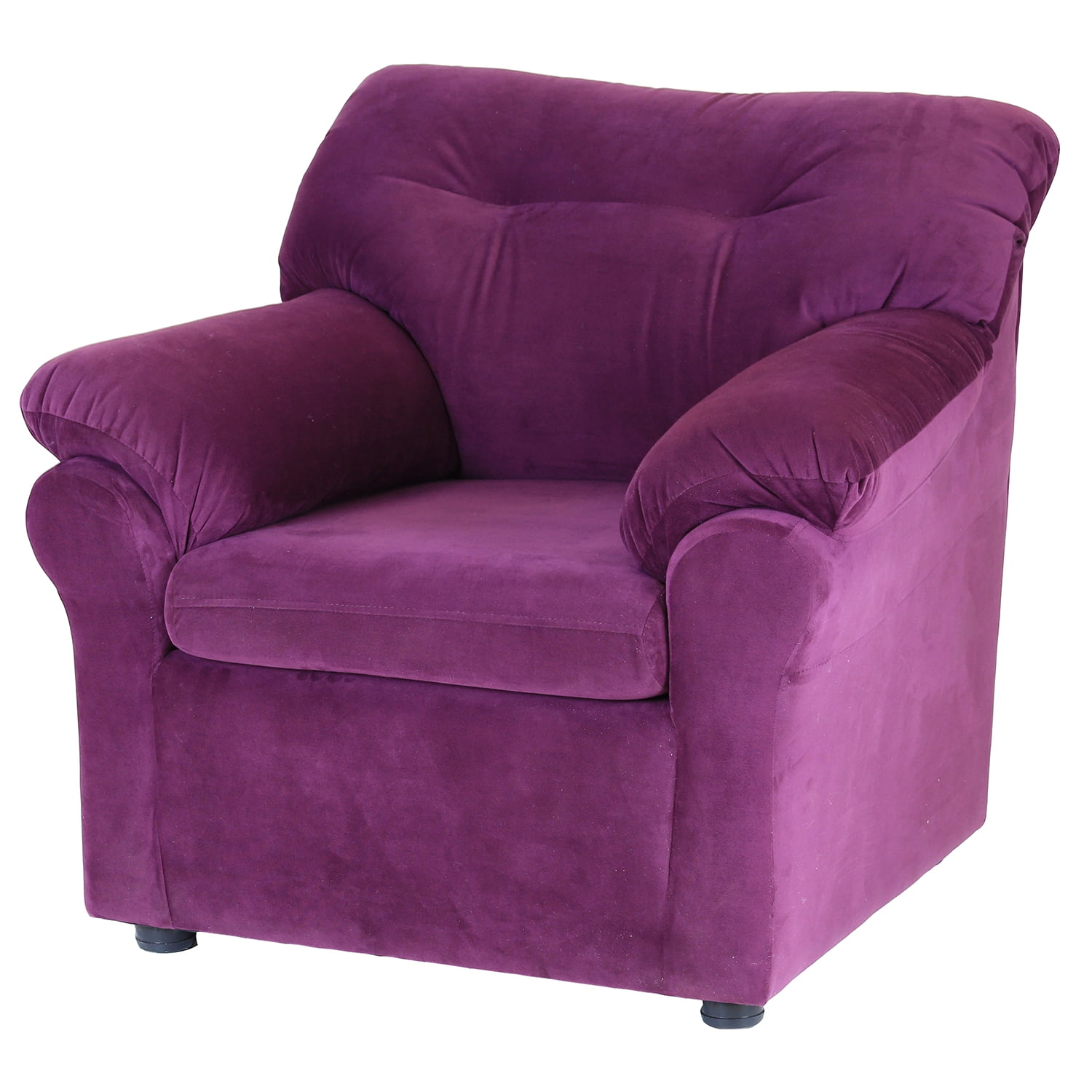 Muebles Altiro - Sofá Mateo 1 Cuerpo - Tela Felpa Lila