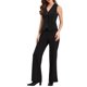 thumbnail image 2 of INSPIRE CHIC Chaleco de Rayas sin Mangas con Cuello en V y Botones para Mujer con Cinturón Trasero para Trabajo y Casual XL Negro, 2 of 6