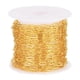 thumbnail image 2 of Cadenas De Collar De 16 Pies/rollo, Cadena De Cable De Eslabones A Granel De Oro Para Fabricación De Joyas DIY, 2 of 5