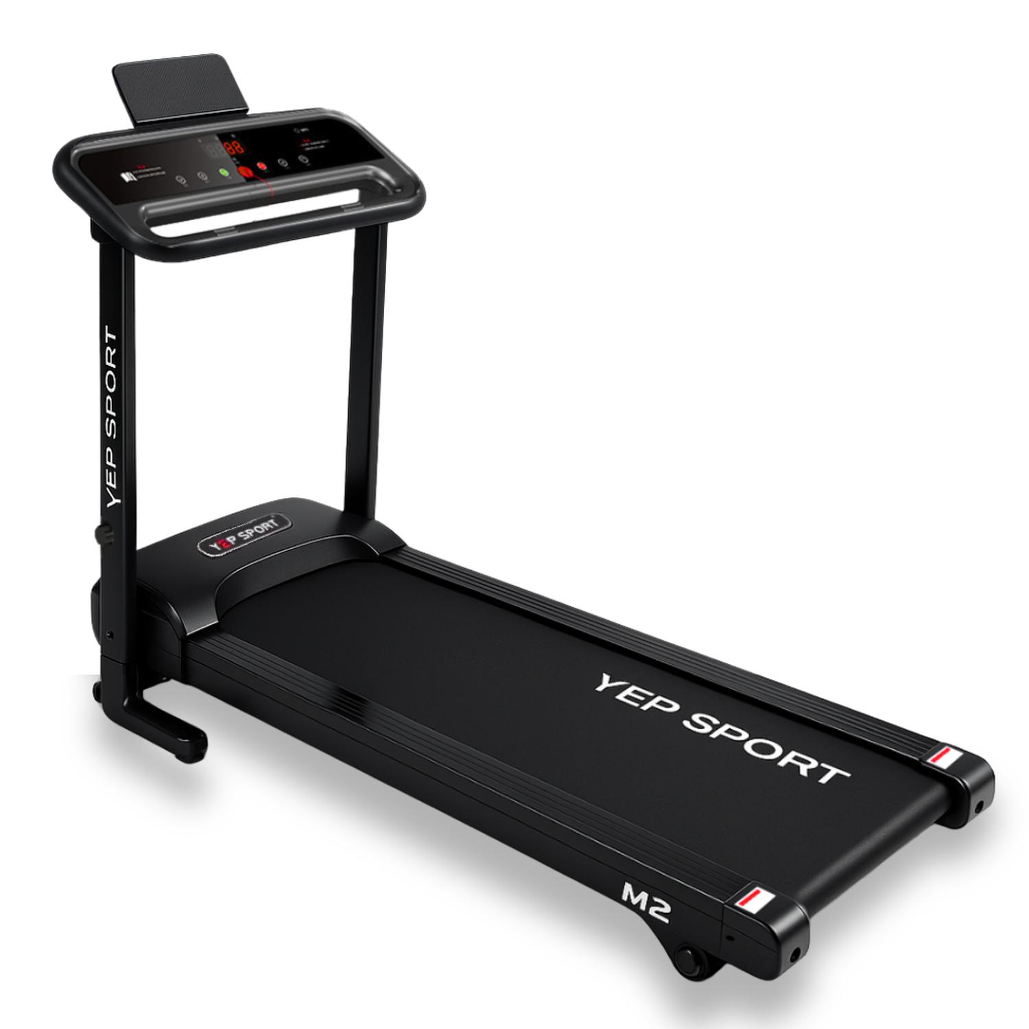 Trotadora Eléctrica 12 Km Bluetooth Plegable Yepsport Negro