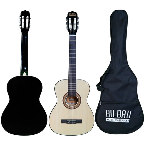 Guitarra Clásica 3/4 Bilbao Bil-34-Nt + Funda