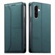 thumbnail image 1 of Funda tipo cartera con bloqueo RFID para Samsung Galaxy A36 cubierta magnética de cuero con tapa y soporte Verde, 1 of 6