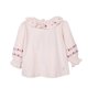 thumbnail image 1 of Polera Bebé Niña Manga Larga Cuello con Vuelo Bordado Arena, 1 of 3
