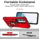thumbnail image 3 of Estuche GANGXUN para Samsung Galaxy S23 Plus, soporte giratorio 360°, estilo mecánico y magnético, 3 of 5