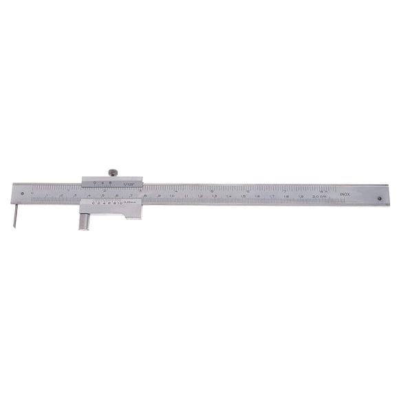Calibre Vernier De Acero Inoxidable Para Marcar Con Trazador De Carburo 0-200 Mm