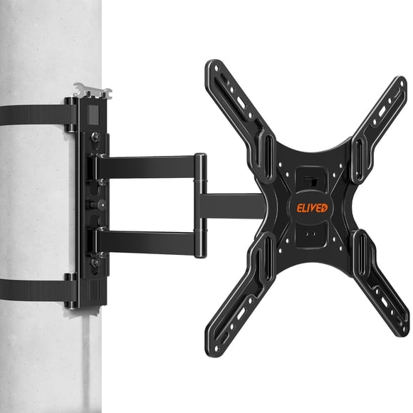 Soporte para TV ELIVED para columnas, para TVs de 26 a 60 pulgadas, movimiento completo