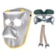thumbnail image 3 of Máscara De Soldadura De Cuero Y Gafas De Soldadura Cubierta Facial De Soldador Para Fundición De Metal, 3 of 4