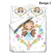 thumbnail image 1 of Ballet Dancer Girl Eiffel Tower Quilt Duvet Cover Set Soft Bedding3-Piece Bedding Set, 1 of 4