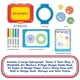 thumbnail image 2 of Juguete Spirograph Jr. Jumbo Sized Gears Classic Retro para niños mayores de 3 años, 2 of 3