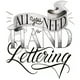 thumbnail image 3 of Set de Lettering Tonos Negros 8 unidades, 3 of 4