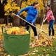 thumbnail image 2 of Bolsa para hojas de jardín, bolsa de compost, contenedor para hojas de jardín, bote de basura plegable para exteriores, bolsas de almacenamiento para el hogar, 2 of 5