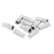 thumbnail image 3 of Plata de la cubierta del polvo del casquillo de la válvula del presta de la aleación de aluminio de la bicicleta de la bici del mtb 10pcs, 3 of 3