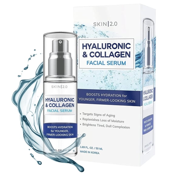 Sérum Facial Ácido Hialurónico Y Colágeno 50 Ml