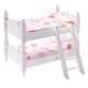 thumbnail image 4 of Muebles De Litera De Madera En Miniatura Para Casa De Mu?ecas A Escala 1:12 Para Dormitorio Rosa, 4 of 5