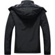 thumbnail image 2 of MOERDENG Chaqueta de esquí impermeable para mujer con capucha, cálida para invierno, 2 of 3
