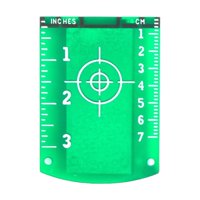 Magideal - Placa De Tarjeta De Objetivo Magnética,Medición De Tablero De Objetivo Con Herramienta De Medición De Soporte Para Construcción De Viviendas,Mejora De Verde