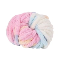 Magideal - Hilo De Crochet Grueso, Cuerda Para Tejer, Decoración, Artesanía Portátil, Suministros Gruesos Para Bricolaje, Proyecto, Manta, Hilo Para Bolsos, Suét Estilo A