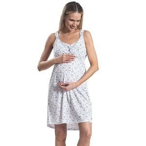 Mon Amour - Camisola Maternal Estampada Pabilo Ancho