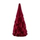 thumbnail image 5 of árbol De Navidad De Cerámica Para Fiestas, Repisa Para Bodas, Exterior, Ventana, árbol De Navidad Flocado En Capas, 7,5 X 15,5 Cm, 5 of 5
