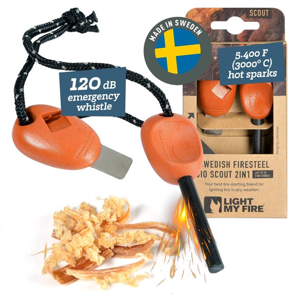 Kit de inicio de Fire Light my Fire Fire Steel Scout 3000 Strikes