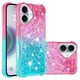 thumbnail image 1 of Funda Para Iphone 16 Con Diseño Gradiente Y Brillo Líquido Antigolpes Tpu, 1 of 4