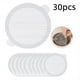 thumbnail image 4 of 10pcs/30pcs Disposable Hair Floor Drain Pasted With Kitchen Anti-clogging Filter Screen Bathroom Hair Filter Sticker, 4 of 4