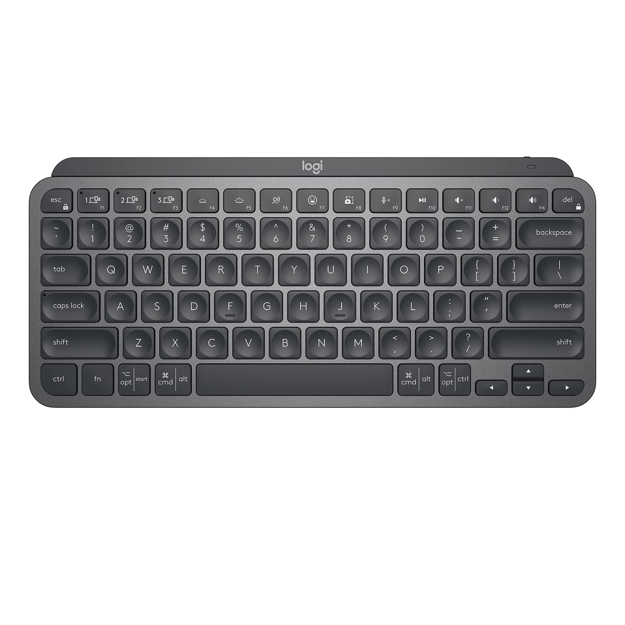 Teclado Logitech Mx Keys Mini Inalámbrico Iluminado Grafito