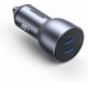 thumbnail image 1 of Cargador Auto Usb C Con 2 Puertos Pd3.0 De Carga Rápida 40w, 1 of 11
