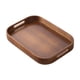 thumbnail image 4 of Bandeja De Bambú Para Servir Aperitivos, Mesa De Café, Pastel, Mesa De Comedor, M, 4 of 5