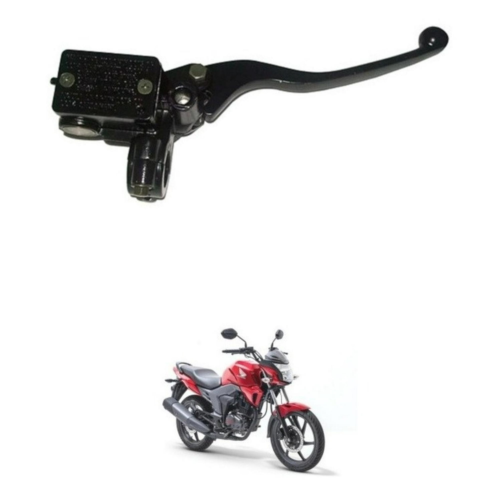 Genérico - Manilla C/ Bomba De Freno Delantera Para Honda Invicta 150 Negro