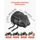 thumbnail image 3 of Bolsa trasera para moto VEVOR 10L, impermeable, tela Oxford negra, 3 of 9