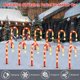 thumbnail image 3 of Luces Solares Navideñas Con Forma De Bastón De Caramelo 15 Paquete De 24, 3 of 7