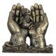 thumbnail image 1 of Estatua De Estatuilla Religiosa Decoración De Escritorio Para El Hogar Adorno Regalo Mano Sosteniendo ángel, 1 of 5