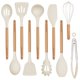 thumbnail image 1 of Set de Utensilios de Cocina HENKELIVING 10 Piezas Silicona y Madera, 1 of 9