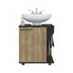 thumbnail image 3 of Mueble Para Lavamanos 1 Puerta Negro Y Café Claro, 3 of 8