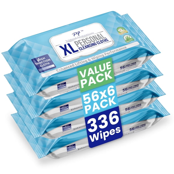 Toallitas para adultos Premium Formulations XL 224 toallitas con aloe