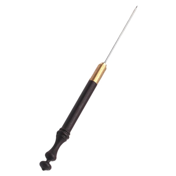 Agujas De Bordado Francés Kit De Herramientas De Ganchillo Cuentas De Lentejuelas Mango De Madera 0,8 Mm