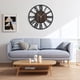 thumbnail image 5 of Reloj de pared Mee 2ou, grande, 50 cm, silencioso, no hace tictac, 5 of 9