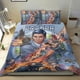 thumbnail image 1 of Arquero Conjunto de sábanas temático, trío de piezas, cómodo y amigable con la piel, diseño único, regalo de decoración para el hogar para familiares, amigos y fans,140cm *210cm, 1 of 6