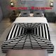 thumbnail image 1 of 3pcs Black and White Plaid Space Design Themed Printed Bedding Set Soft Duvet Cover with Two Pillowcases, 1 of 5