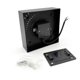 thumbnail image 4 of Pack 4 Plafon Panel Led Cuad Sob Itd Decorativo 12w 6000k negro, 4 of 7