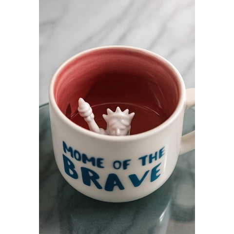 Decostilo - Taza De Porcelana Con La Estatua De La Libertad