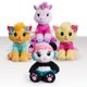 thumbnail image 5 of Unicornio EK World de peluche Just Play, 18 cm, con camisa rosa con forma de estrella y falda arcoíris, 5 of 5