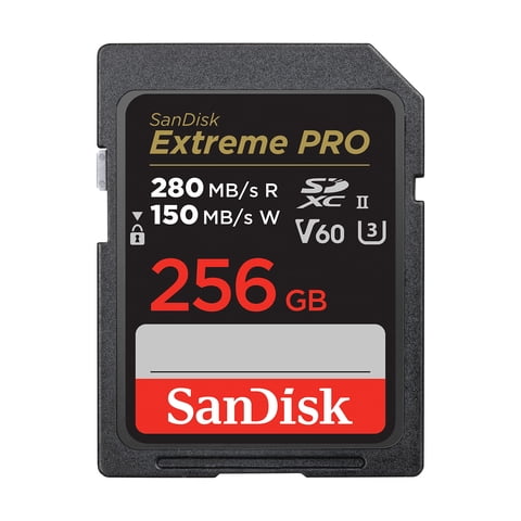 Tarjeta De Memoria Sandisk Extreme Pro Sdxc 256Gb Uhs-Ii V60