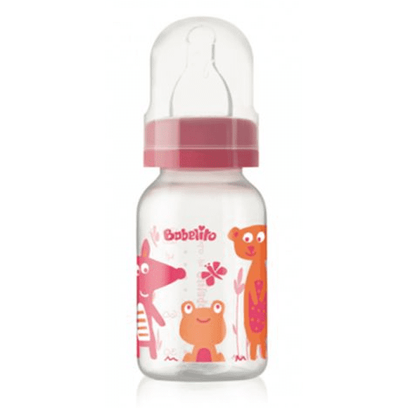 Mamadera Recien nacido 125 ml Rosado