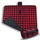 thumbnail image 1 of Manta de exterior Tirrinia Red Plaid impermeable con forro polar, 1 of 7