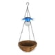 thumbnail image 3 of Maceta Colgante LED Solar, Soporte De Planta De Alambre Redondo Para Balcón Exterior, Interior Azul, 3 of 5