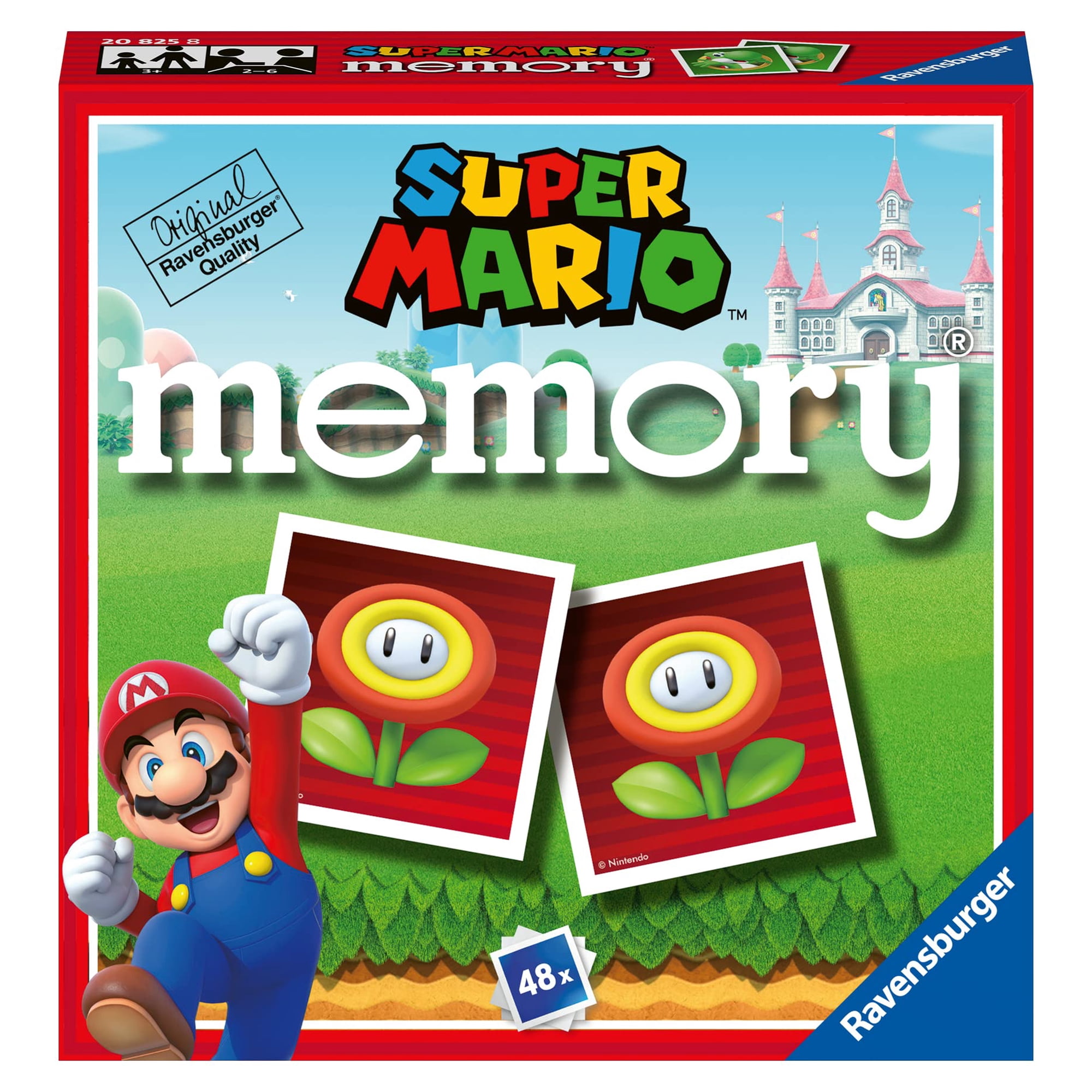 Juego De Mesa Ravensburger Memory Super Mario 3+ Years
